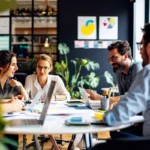 business, collaboration, technology, conversation, indoor