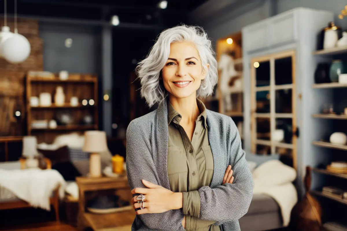 woman, clothing, indoor, furniture, human face