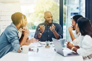 conversation, collaboration, group, indoor, sitting