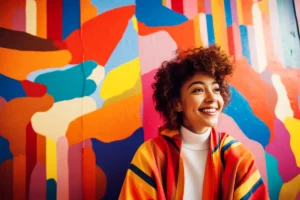 smile, human face, clothing, art, person